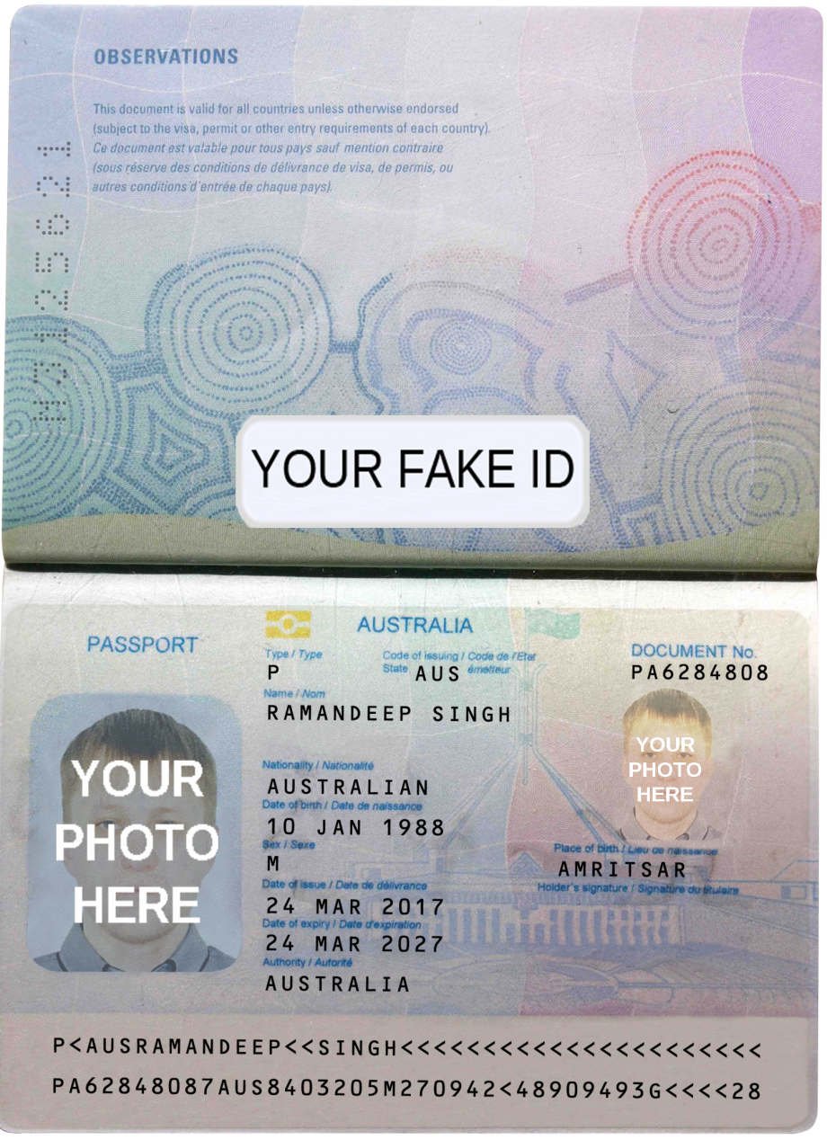 Fake ID By Country – Your Fake ID Templates